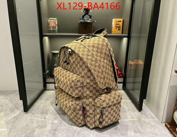 Gucci Bags(4A)-Backpack- perfect ID: BA4166 $: 129USD,