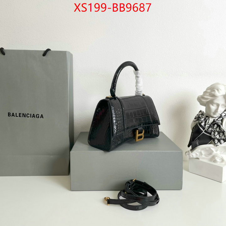 Balenciaga Bags(TOP)-Hourglass- high quality replica designer ID: BB9687 $: 199USD,