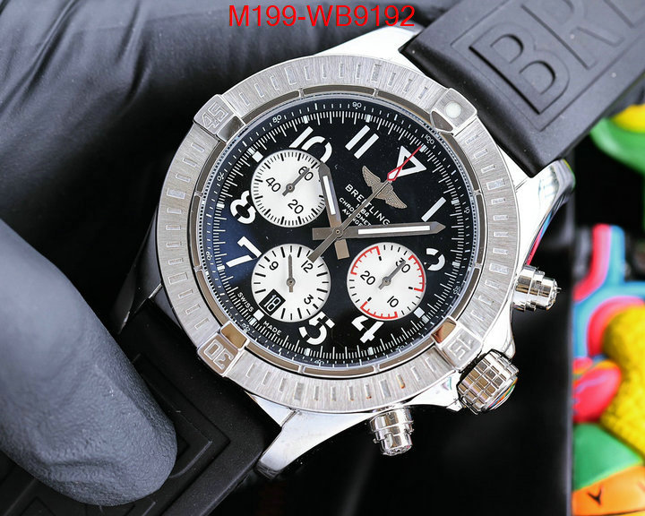 Watch(TOP)-Breitling best luxury replica ID: WB9192 $: 199USD