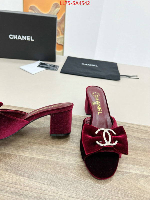 Women Shoes-Chanel only sell high-quality ID: SA4542 $: 75USD