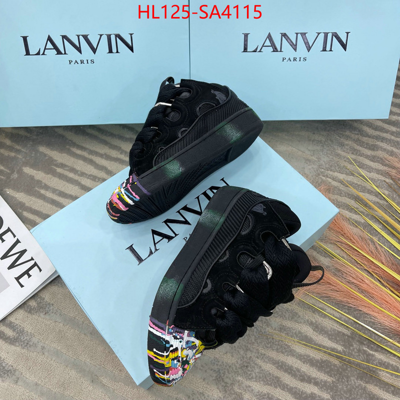 Men Shoes-LANVIN designer 1:1 replica ID: SA4115 $: 125USD