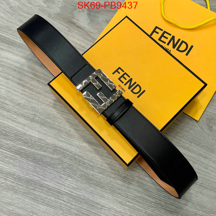 Belts-Fendi new ID: PB9437 $: 69USD