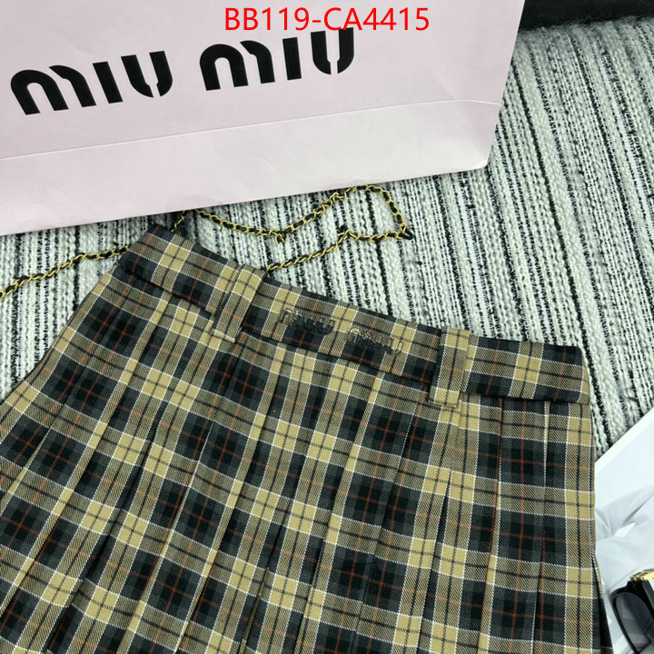 Clothing-MIU MIU sell high quality ID: CA4415 $: 119USD