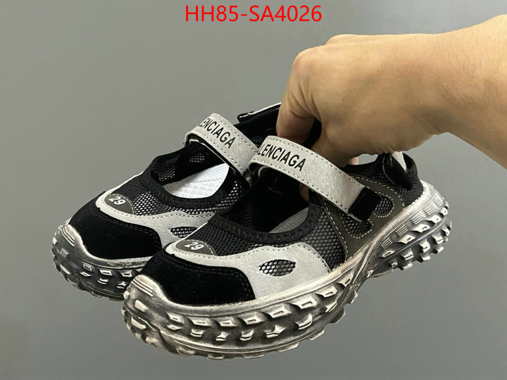 Kids shoes-Balenciaga high quality designer ID: SA4026 $: 85USD