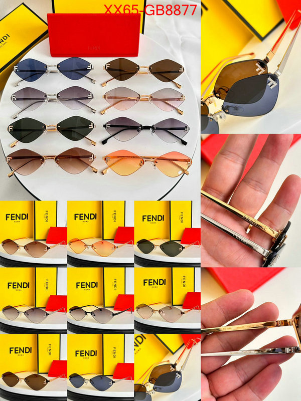 Glasses-Fendi 2024 perfect replica designer ID: GB8877 $: 65USD