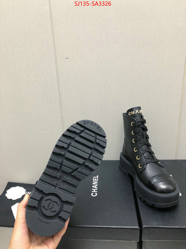 Women Shoes-Chanel luxury fake ID: SA3326 $: 135USD