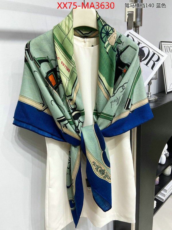 Scarf-Hermes luxury fake ID: MA3630 $: 75USD