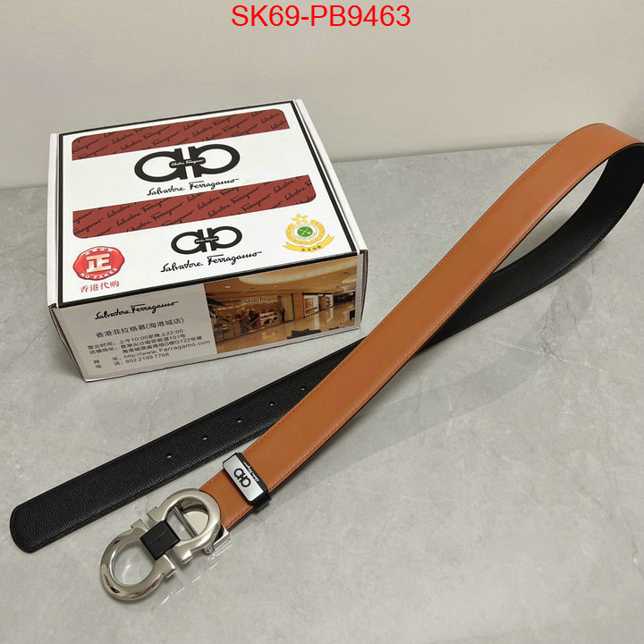 Belts-Ferragamo top quality fake ID: PB9463 $: 69USD