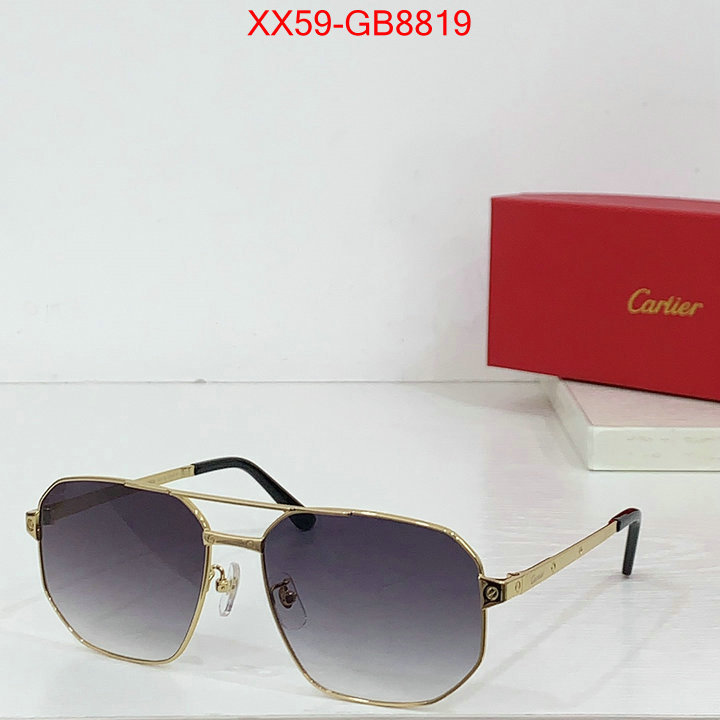 Glasses-Cartier replcia cheap ID: GB8819 $: 59USD