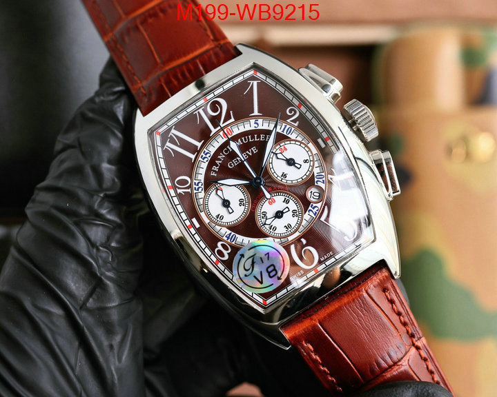 Watch(TOP)-Franck Muller the highest quality fake ID: WB9215 $: 199USD