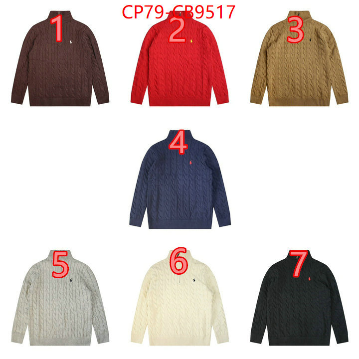 Clothing-Ralph Lauren mirror quality ID: CB9517 $: 79USD