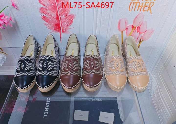 Women Shoes-Chanel brand designer replica ID: SA4697 $: 75USD