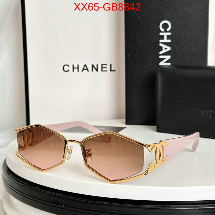 Glasses-Chanel 2024 replica wholesale cheap sales online ID: GB8842 $: 65USD