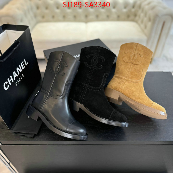 Women Shoes-Chanel 1:1 replica ID: SA3340 $: 189USD