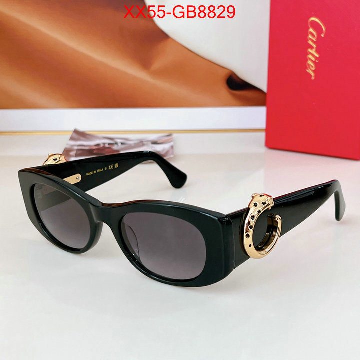 Glasses-Cartier designer fake ID: GB8829 $: 55USD