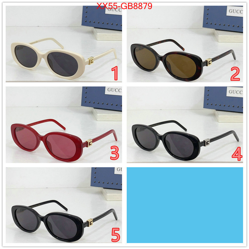 Glasses-Gucci luxury cheap replica ID: GB8879 $: 55USD