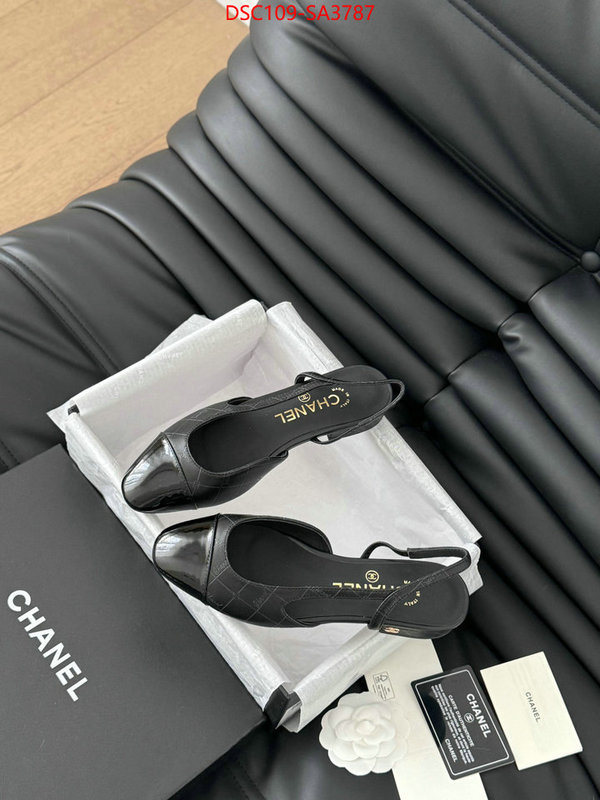 Women Shoes-Chanel 2024 luxury replicas ID: SA3787 $: 109USD