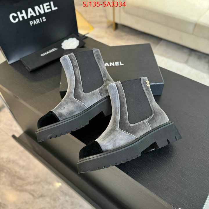 Women Shoes-Chanel aaaaa class replica ID: SA3334 $: 135USD