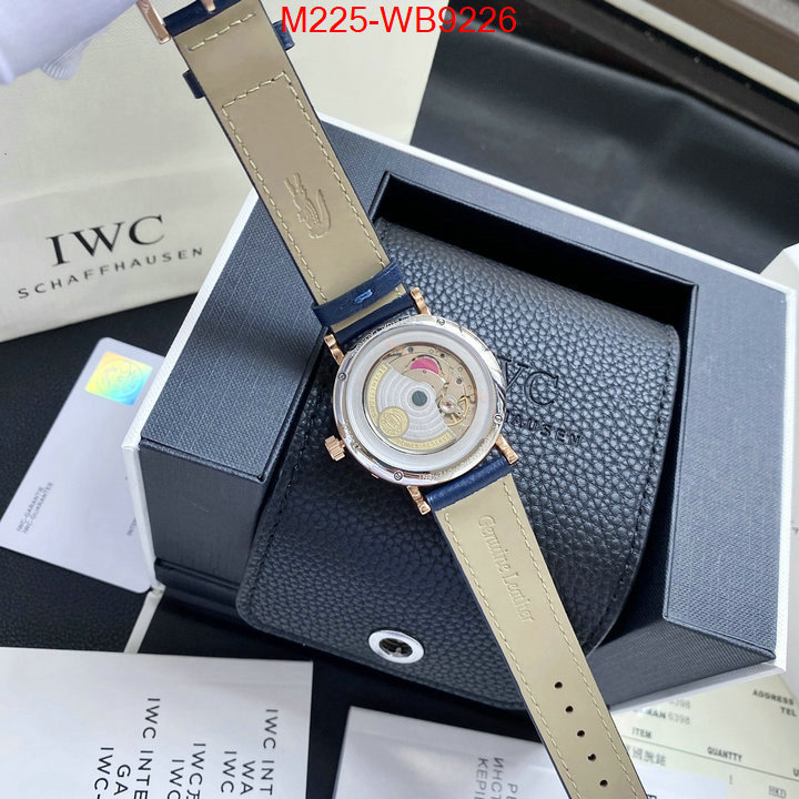 Watch(TOP)-IWC replica ID: WB9226 $: 225USD