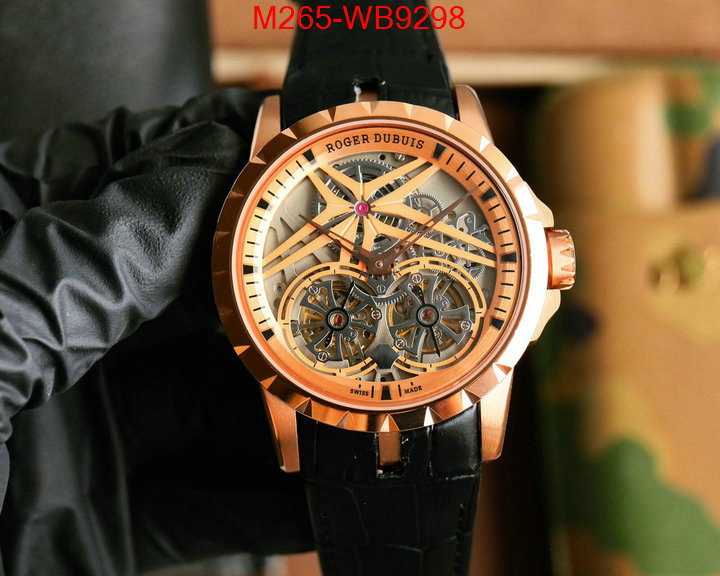 Watch(TOP)-Roger Dubuis aaaaa+ class replica ID: WB9298 $: 265USD