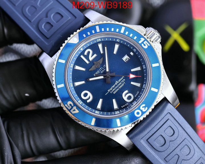 Watch(TOP)-Breitling replica best ID: WB9189 $: 209USD