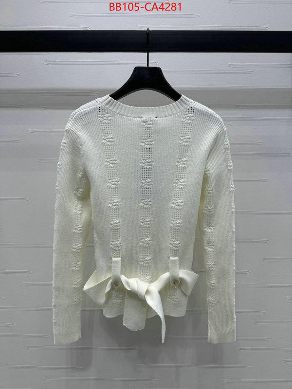 Clothing-Chanel where should i buy replica ID: CA4281 $: 105USD