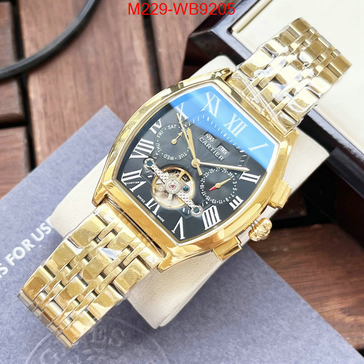 Watch(TOP)-Cartier aaaaa+ class replica ID: WB9205 $: 229USD