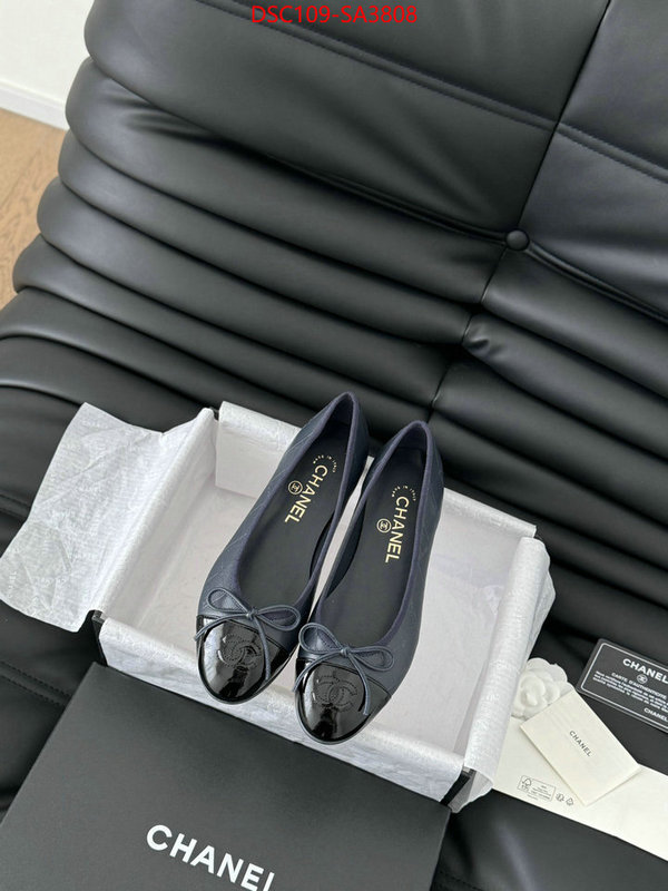 Women Shoes-Chanel what 1:1 replica ID: SA3808 $: 109USD