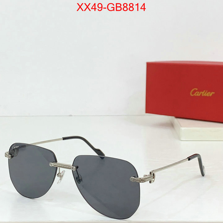 Glasses-Cartier what is aaaaa quality ID: GB8814 $: 49USD