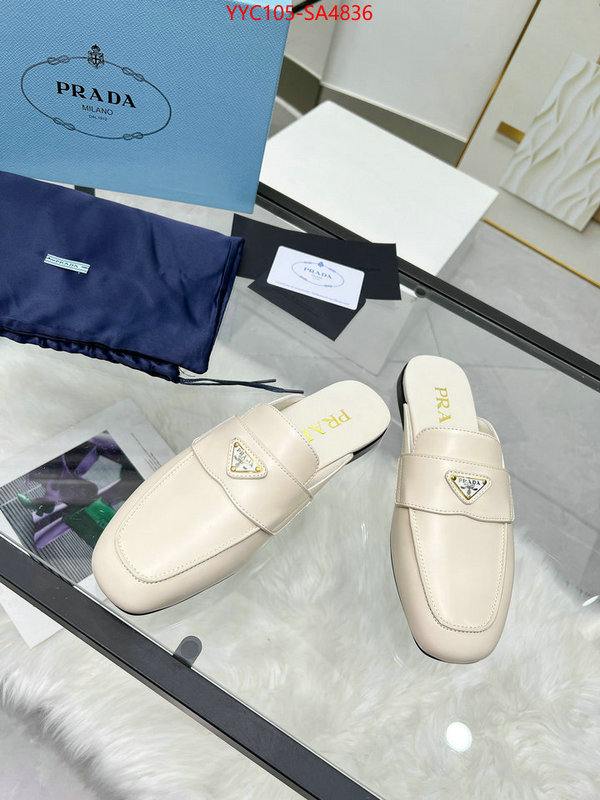 Women Shoes-Prada luxury 7 star replica ID: SA4836 $: 105USD