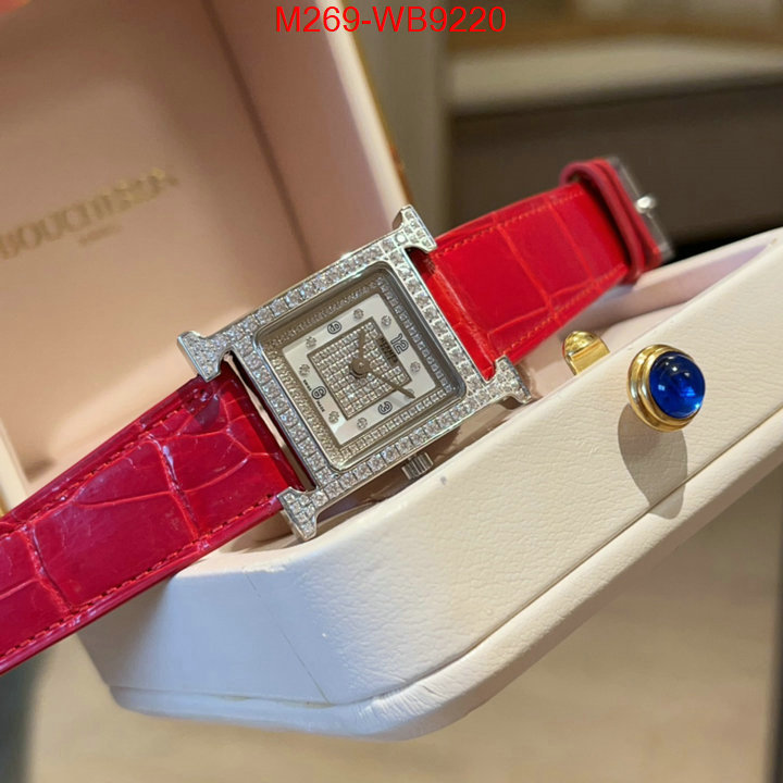 Watch(TOP)-Hermes how to buy replcia ID: WB9220 $: 269USD