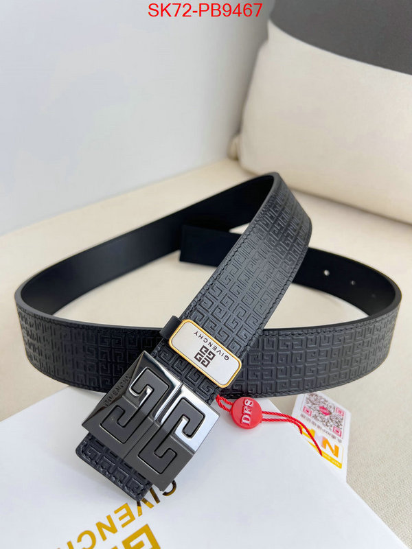 Belts-Givenchy top quality fake ID: PB9467 $: 72USD