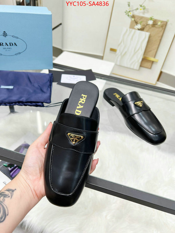 Women Shoes-Prada luxury 7 star replica ID: SA4836 $: 105USD