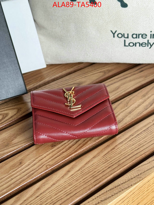 YSL Bags(TOP)-Wallet- how quality ID: TA5400 $: 89USD,