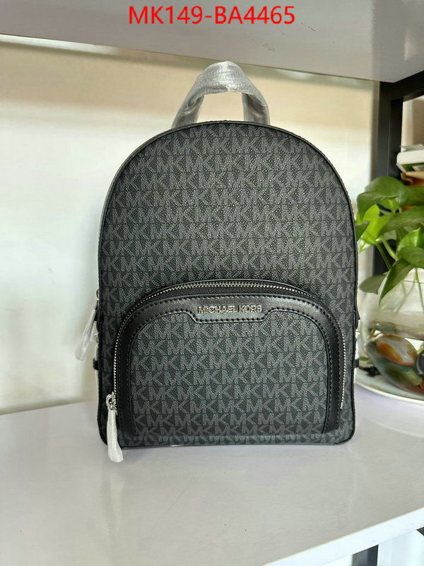 Michael Kors Bags(TOP)-Backpack- from china ID: BA4465 $: 149USD,