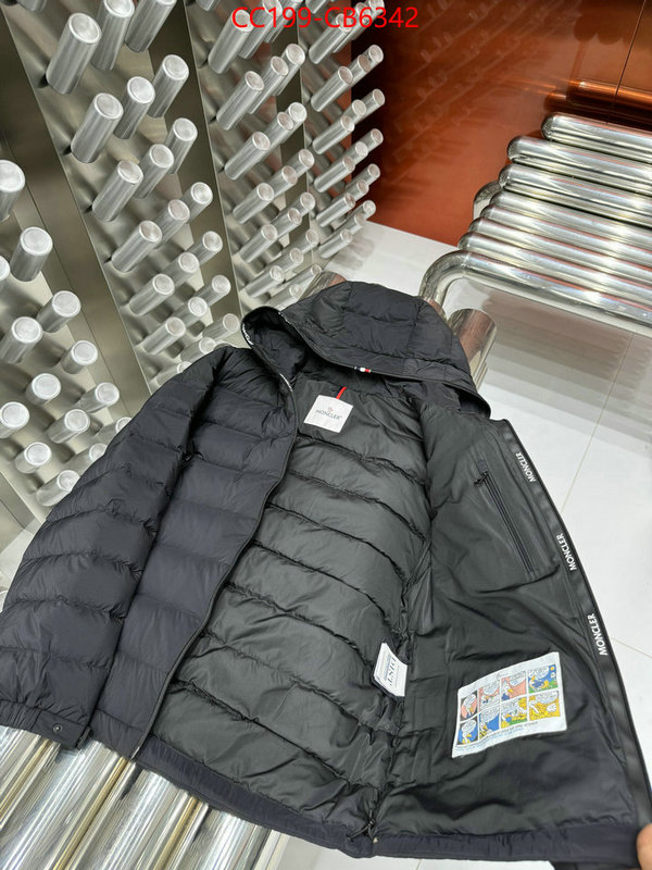 Down jacket Men-Moncler sell high quality ID: CB6342 $: 199USD