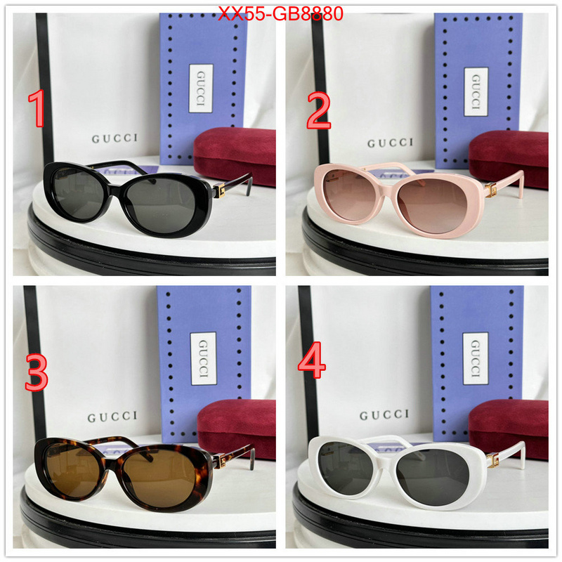 Glasses-Gucci 2024 aaaaa replica 1st copy ID: GB8880 $: 55USD