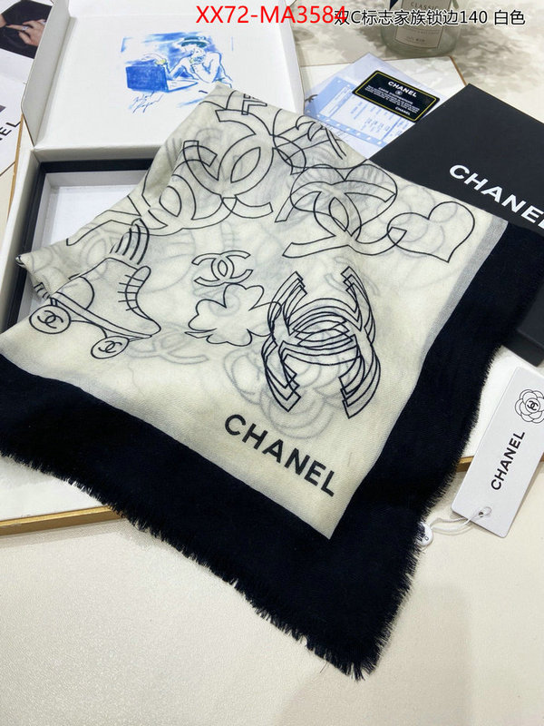 Scarf-Chanel perfect quality designer replica ID: MA3584 $: 72USD