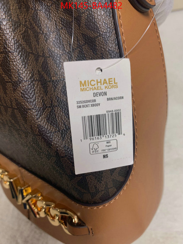 Michael Kors Bags(TOP)-Crossbody- 1:1 replica ID: BA4482 $: 145USD,