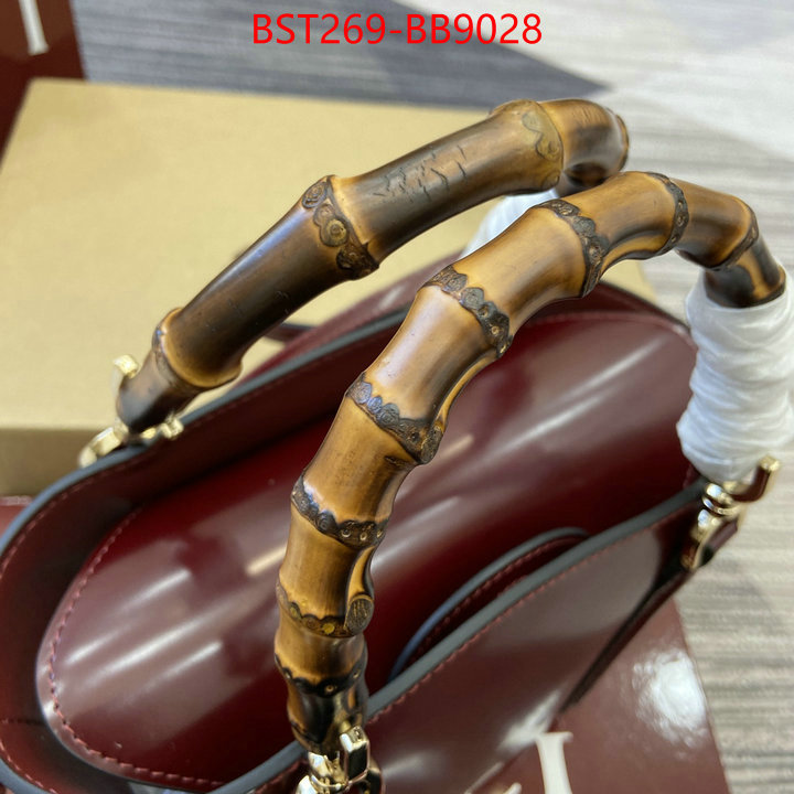 Gucci Bags(TOP)-Diana-Bamboo- knockoff highest quality ID: BB9028 $: 269USD,