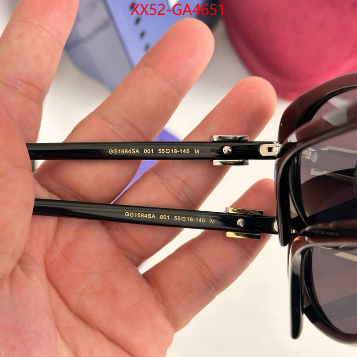 Glasses-Gucci where can i find ID: GA4651 $: 52USD