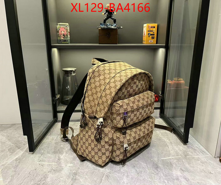 Gucci Bags(4A)-Backpack- perfect ID: BA4166 $: 129USD,