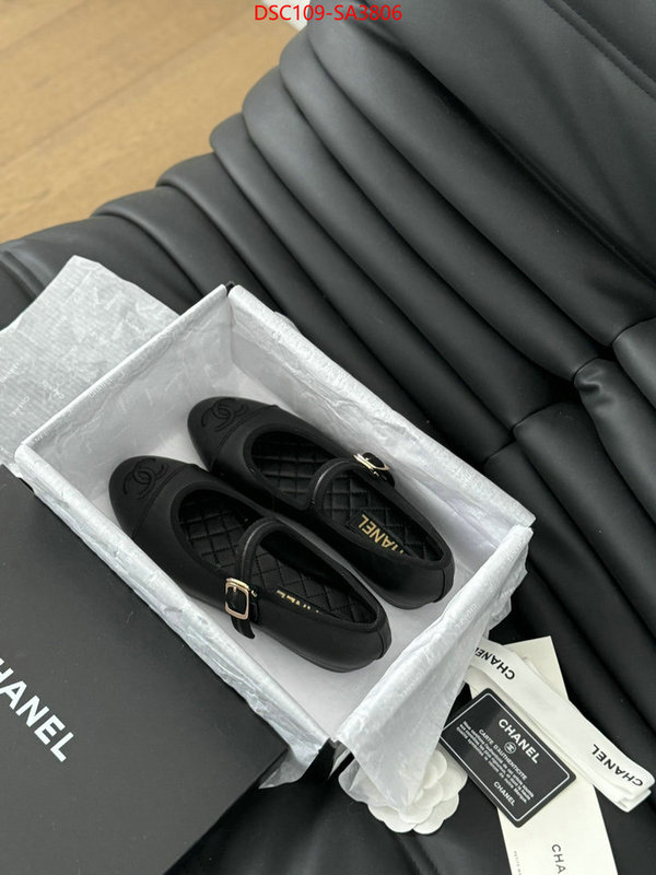 Women Shoes-Chanel high quality aaaaa replica ID: SA3806 $: 109USD