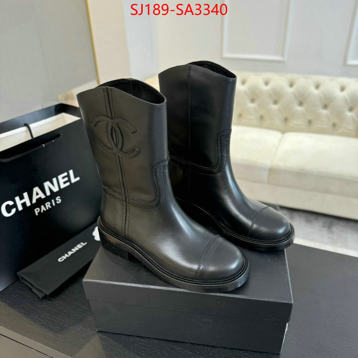 Women Shoes-Chanel 1:1 replica ID: SA3340 $: 189USD