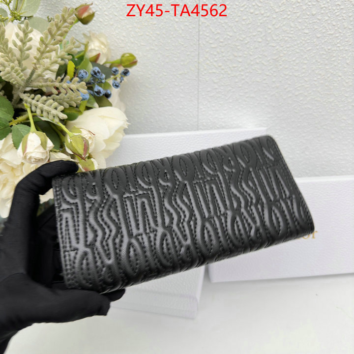 Dior Bags(4A)-Wallet- outlet 1:1 replica ID: TA4562 $: 45USD,