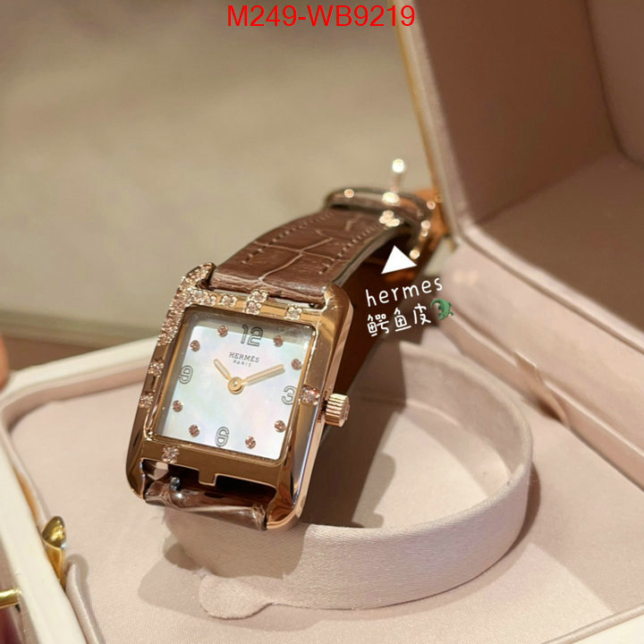 Watch(TOP)-Hermes perfect replica ID: WB9219 $: 249USD