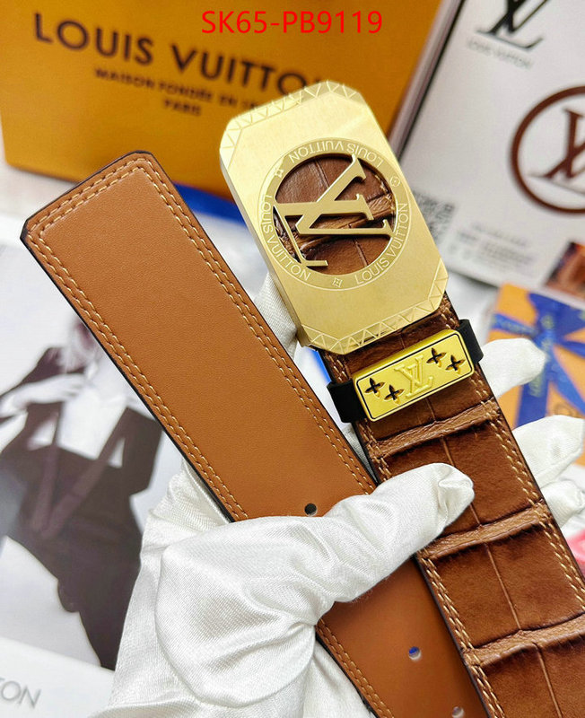 Belts-LV quality replica ID: PB9119 $: 65USD