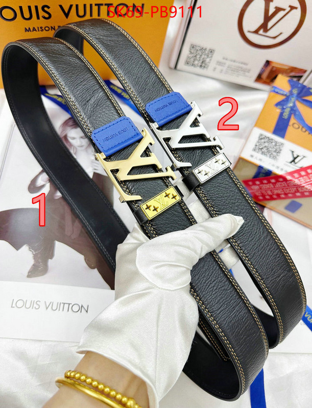 Belts-LV where could you find a great quality designer ID: PB9111 $: 69USD