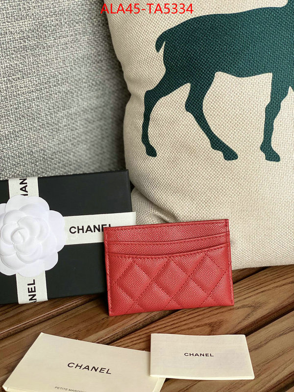 Chanel Bags(TOP)-Wallet- found replica ID: TA5334 $: 45USD,