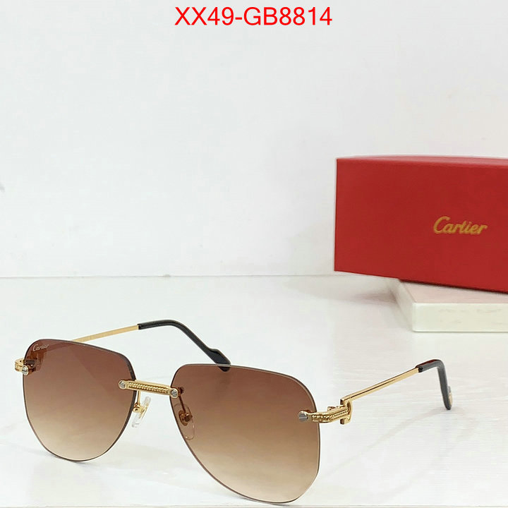 Glasses-Cartier what is aaaaa quality ID: GB8814 $: 49USD